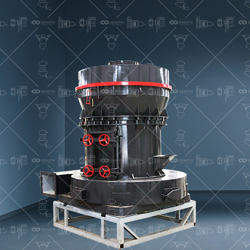 MTW European Trapezium Mill installation in industrial setting